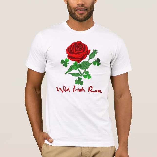 T-shirt L'Irlandais sauvage s'est levé (Devant)