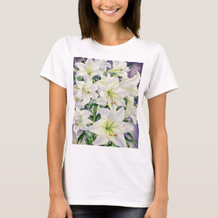 T-shirt Lis blancs 2008