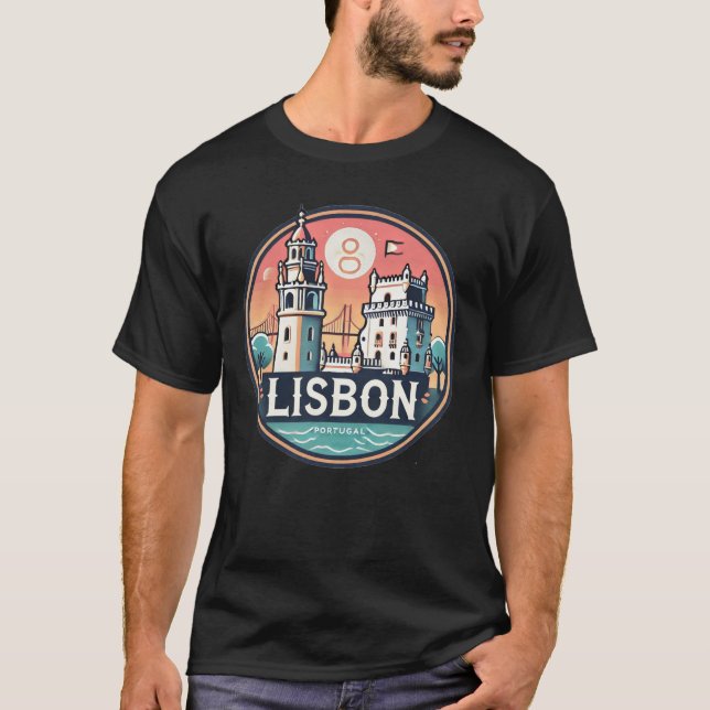 T-shirt Lisbonne (Devant)