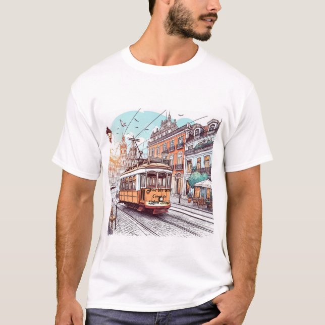 T-shirt Lisbonne (Devant)