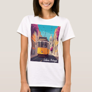 T-shirt Lisbonne Portugal Style Anime
