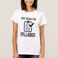 Lisez Juste Le Syllabus