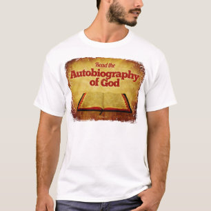T-shirt Lisez l'autobiographie de Dieu