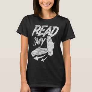 T-shirt Lisez ma main langue des signes américaine des sou