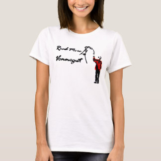T-SHIRT LISEZ PLUS DE VONNEGUT