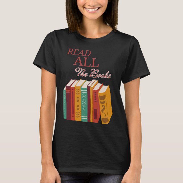 T-shirt Lisez tous les livres Tee (Devant)