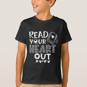 T-shirt Lisez Votre Coeur Mignonne Pour Professeur Femmes