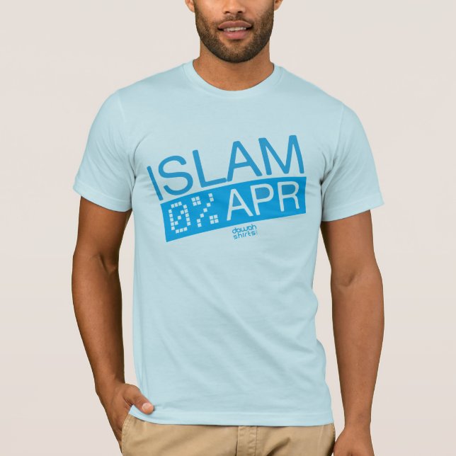 T-shirt L'Islam : 0% AVR. (Devant)