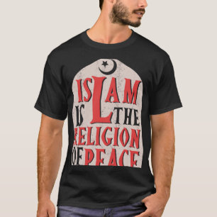 T-shirt L'Islam Est La Religion De La Paix Coran Allah Mus