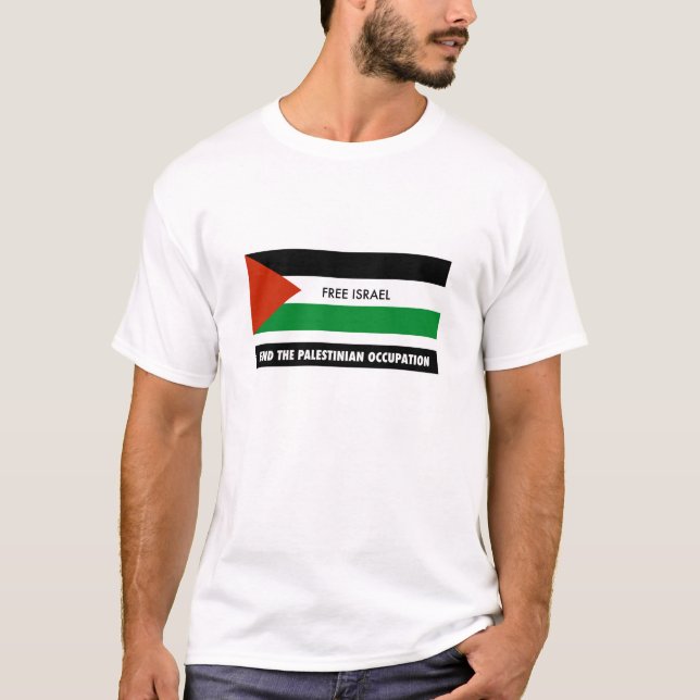 T-shirt L'Israël libre - finissez la profession (Devant)