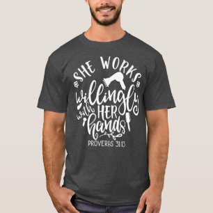 T-shirt Liste de cheveux Coiffeur Liste de styles Coiffeur