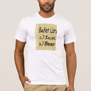 T-shirt Liste de choses à faire avant de mourir