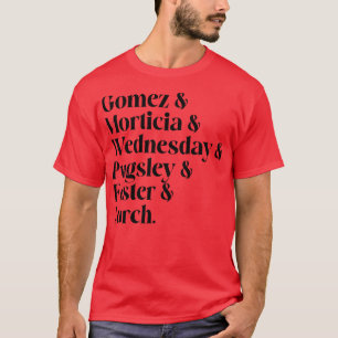 T-shirt Liste de diffusion mercredi
