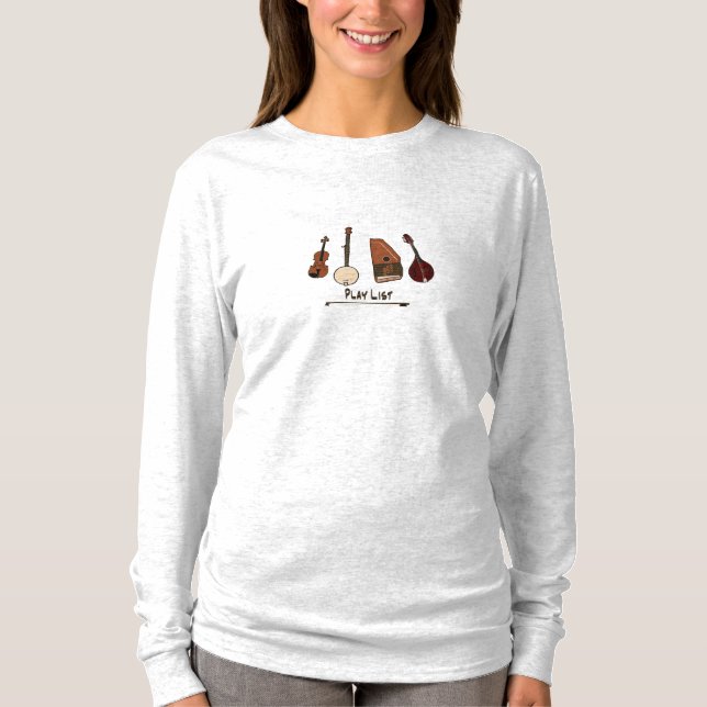 T-shirt Liste de jeu (Devant)