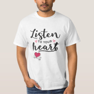 T-shirt Liste de l'art de la loi stéthoscope