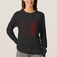 Liste de vérification de Noël Wine Me Down