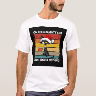 T-shirt Liste des filles de Santas