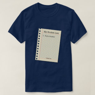 T-shirt Liste des regroupements - Une chemise MisterP
