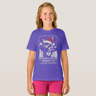 T-shirt "Liste Vilain" Grumpy Cat Christmas Brew.
