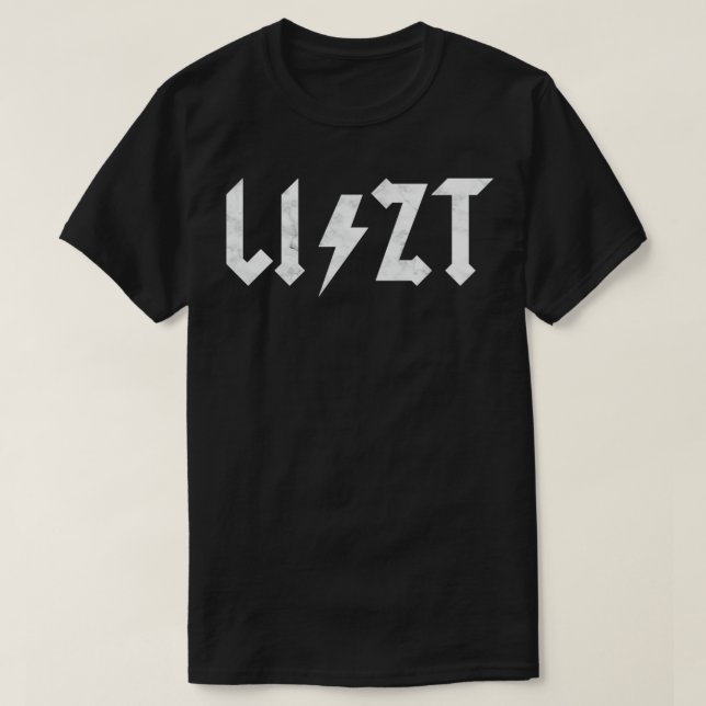T-shirt Liszt Rocks (Design devant)