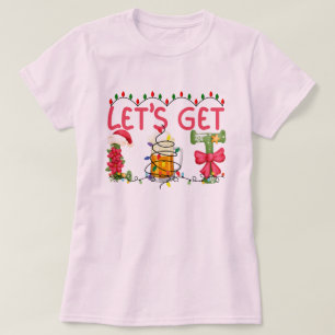 T-shirt Lit Noël Fun et Festive Festive