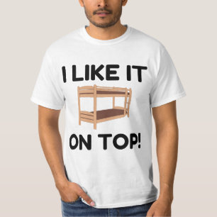 T-shirt Lit superposé supérieur