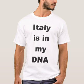 T-shirt L'Italie est dans mon ADN