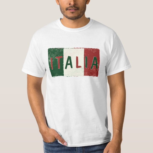 T-shirt L'Italie, la conception d'Eli (Devant)