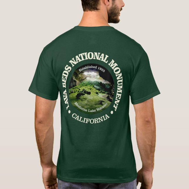 T-shirt Lits de lave (NM) (Dos)