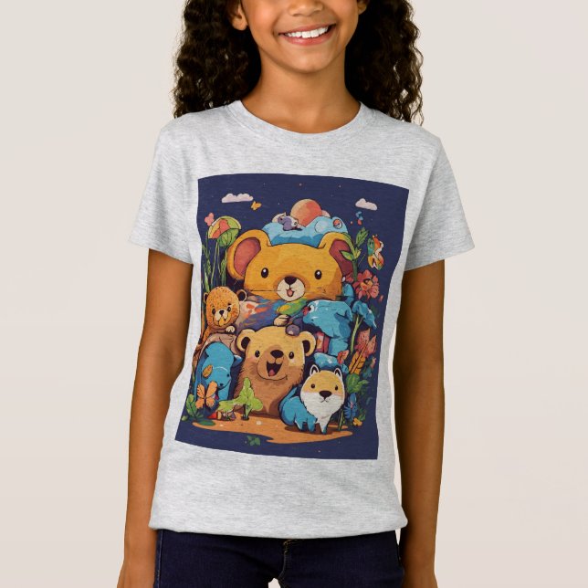 T-Shirt Little Bear Wonderland (Devant)