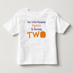 T-shirt Little Citrouille 2nd Birthday Toddler