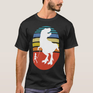 T-shirt Little Dirl marchant son Tyrannosaurus Rex