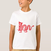 Little Dragon Delft : Design chinois Red Dragon