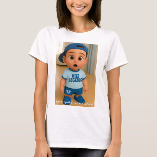 T-shirt Little Dude Series 1 #VL - Born To Sparkle
