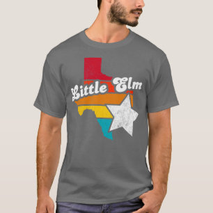 T-shirt Little Elm Texas Vintage Souvenir déshabillé 2