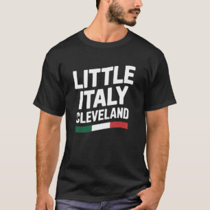 T-shirt Little Italy Cleveland Ohio Fierté Immigrée Italie