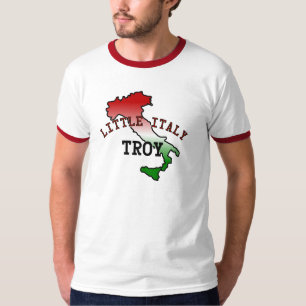 T-shirt Little Italy Troy New York