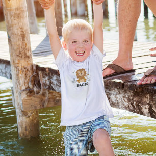 T-shirt Little Lion Customisé Toddler 12M-5T