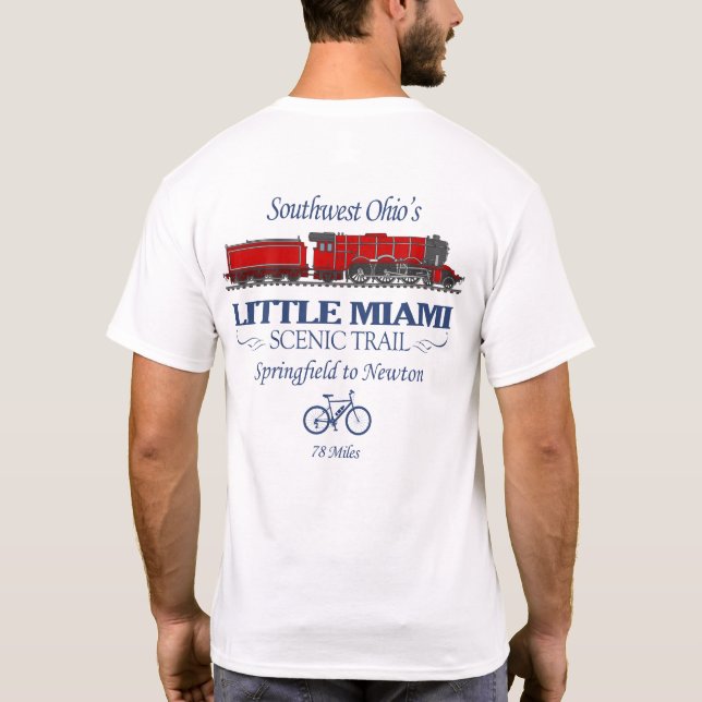 T-shirt Little Miami Pittoresque Trail (RT2) (Dos)