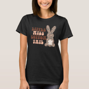 T-shirt Little Miss Cottontail Leopard Cheetah Cute Bunny