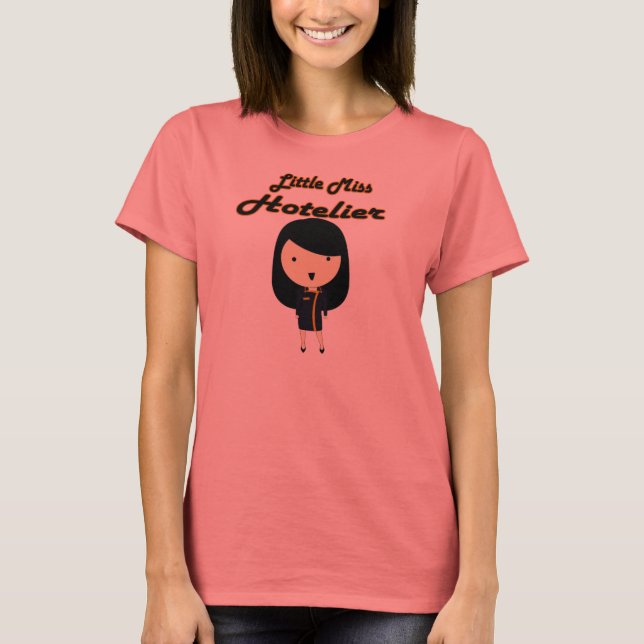 T-shirt Little Miss Hotelier (Devant)