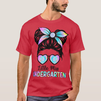 T-shirt Little Miss Kindergarten Girls Back To School Shir