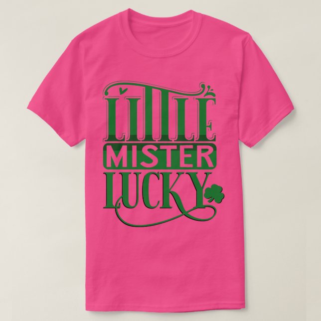 T-shirt Little Mister Lucky 1 (Design devant)