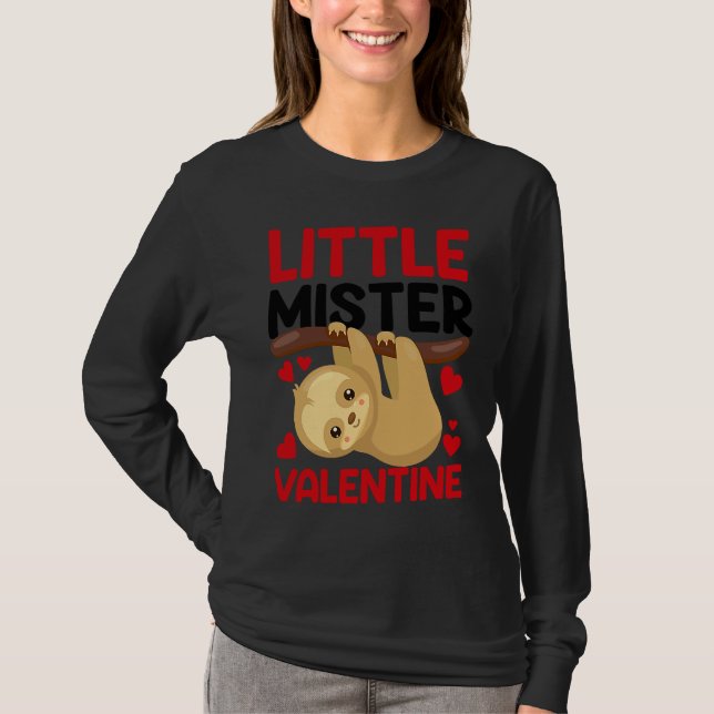 T-shirt Little Mister Valentine  1 (Devant)