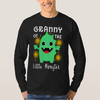 T-shirt Little Monster Outfit  Granny Of The Little Monste