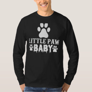 T-shirt Little Paw Baby Secourt Pet Adoption chien d'adopt