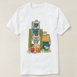 T-shirt Little People Ferris Wheel Fun