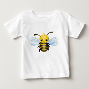 T-shirt Little Queen Bee Baby - Peinture
