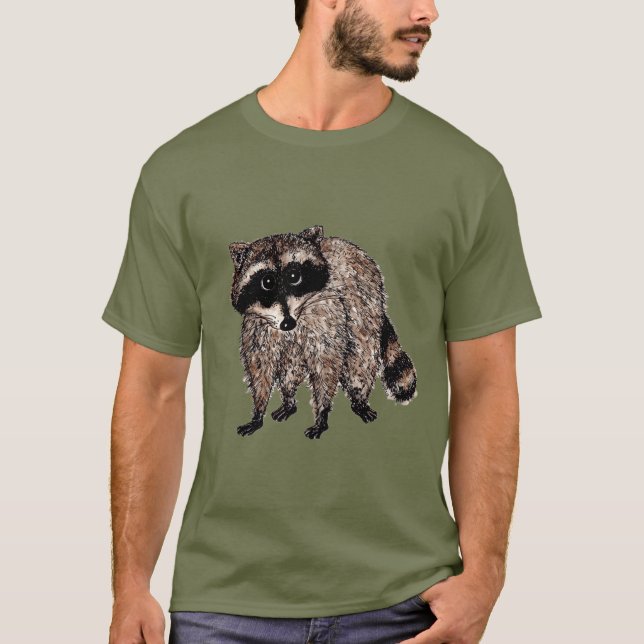 T-shirt Little Raccoon (Devant)