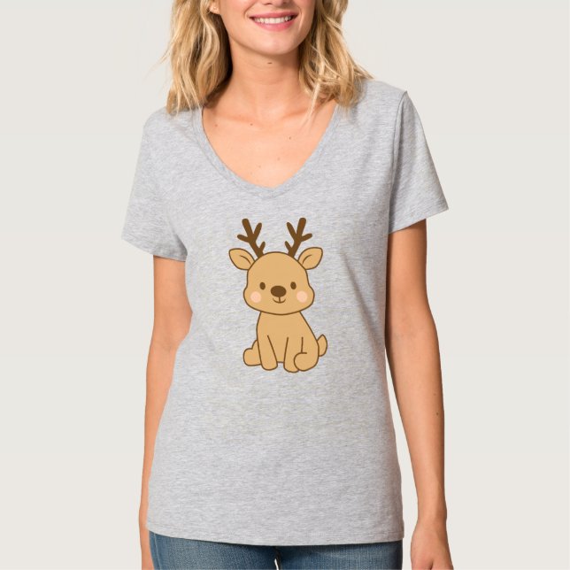 T-shirt Little Reindeer (Devant)